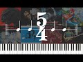 【変拍子】5/4拍子の変態楽曲を紹介していく！～5拍子リズムの取り方、ビート特徴など～