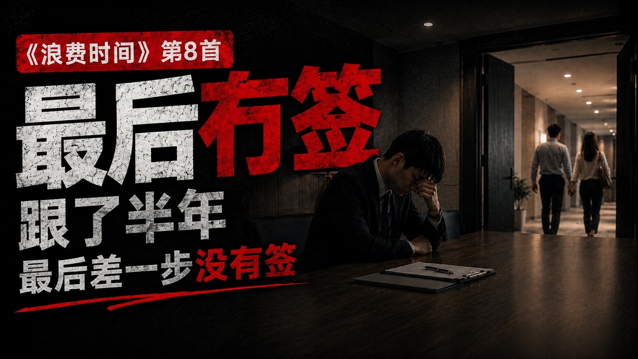 8. 最后冇签 — 《浪费时间》｜地产经纪半年跟进一秒清空