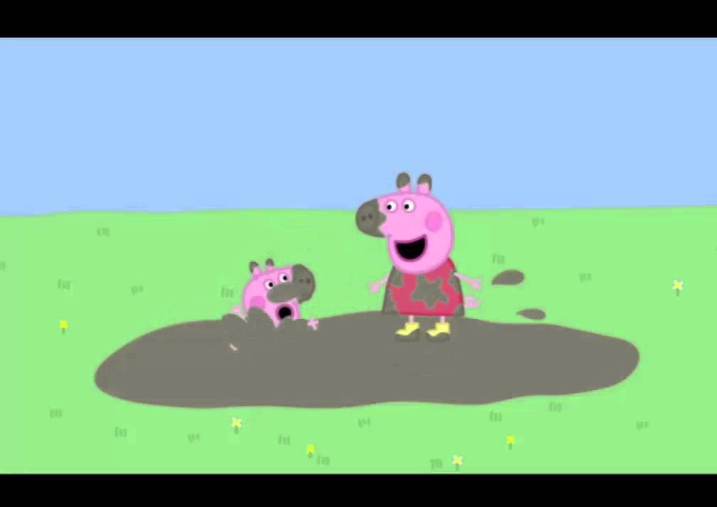 Peppa Pig Português Brasil, Poças De Lama, HD