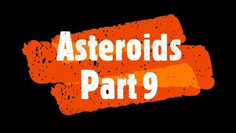 Asteroids Part 9 (Processing, Java)