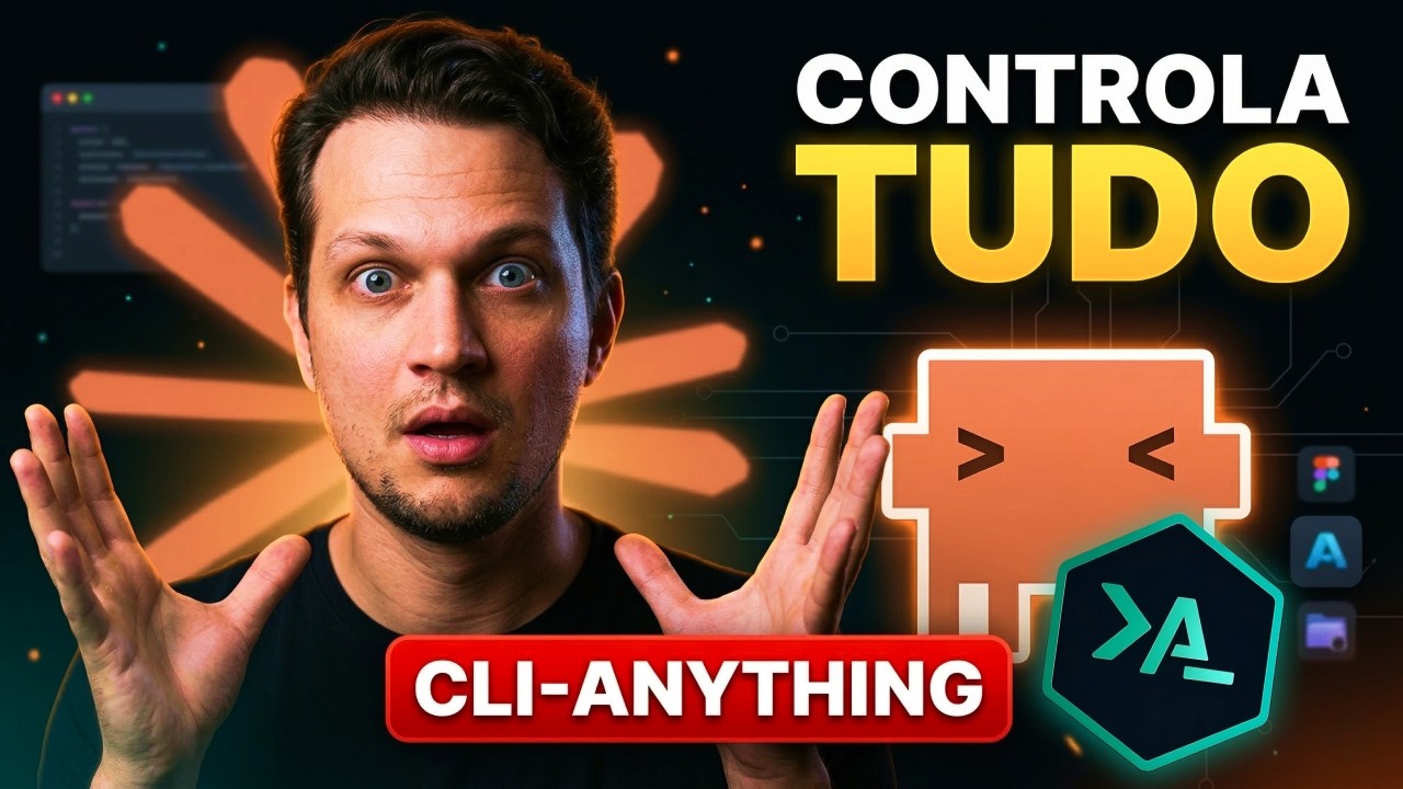 O Claude Code Ficou ABSURDO com Esse Plugin (CLI-Anything)