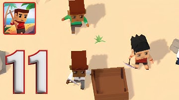 Isle Builder Click to Survive Gameplay Part 11 - New Survivor Arrived - Android-iOS