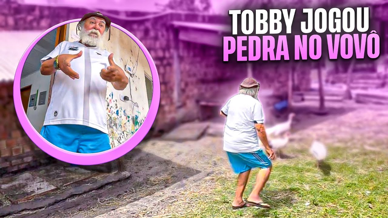 TOBBY JOGOU PEDRA NO VEIO E ELE FICOU ASSUSTADO | LUIZ DO SOM 
