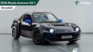 2026 Mazda Autozam Az-1 Retro Design Meets Modern Engineering