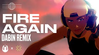 Fire Again Dabin Remix //  Visualizer // VALORANT Champions 2022 Resimi