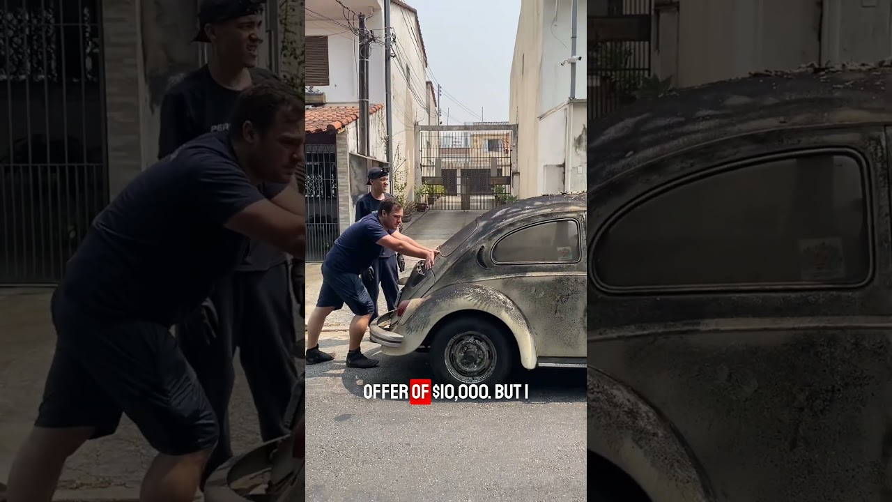 This car was abandoned for over 18 years! 😱 