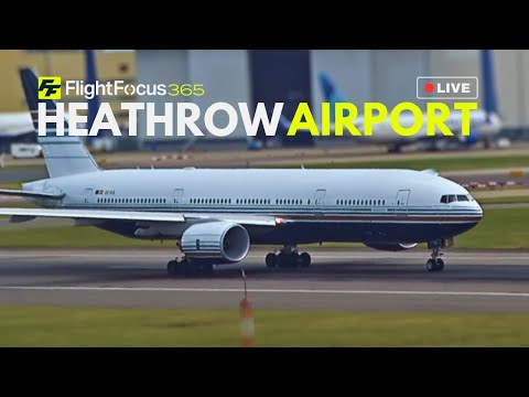 Heathrow Airport Live - Sunday 13th July 2025