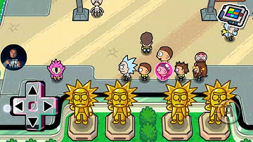 Lets play: Pocket Mortys : Quantum Rick/ Fusion!!