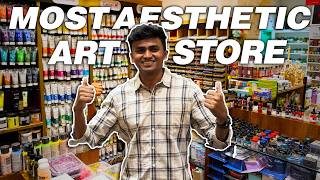 Most AESTHETIC Art Store of Mumbai! Art Station Khar Store Tour