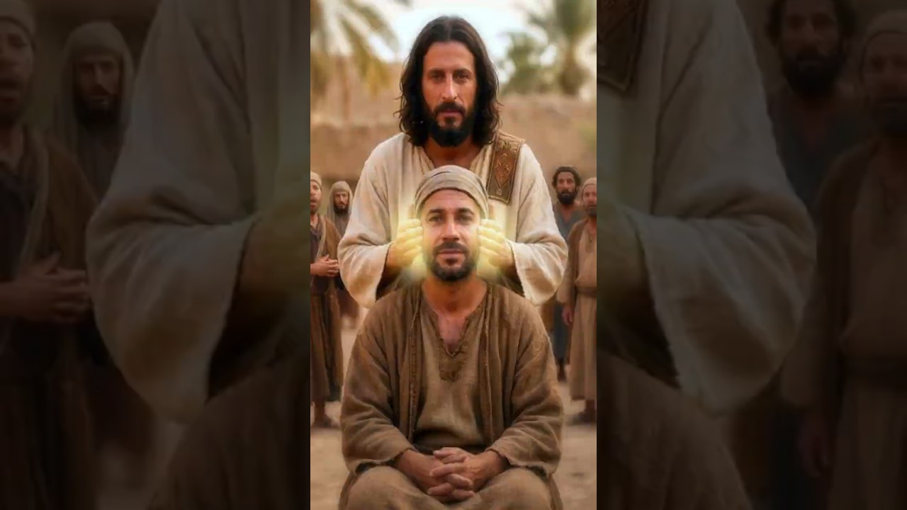 Ele não podia ouvir, mas Jesus... #jesus #milagre #esperança