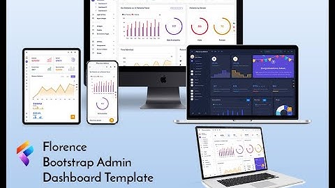 Bootstrap 5 Admin Template fully Responsive with Sass – Florence