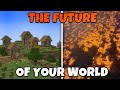 What happens to a minecraft world after trillions of years