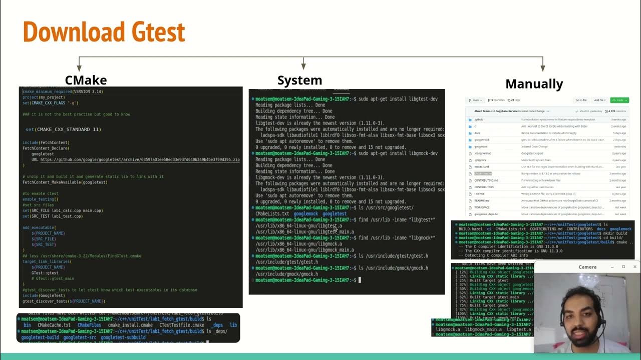 Unit Test Gtest Download 5 YouTube
