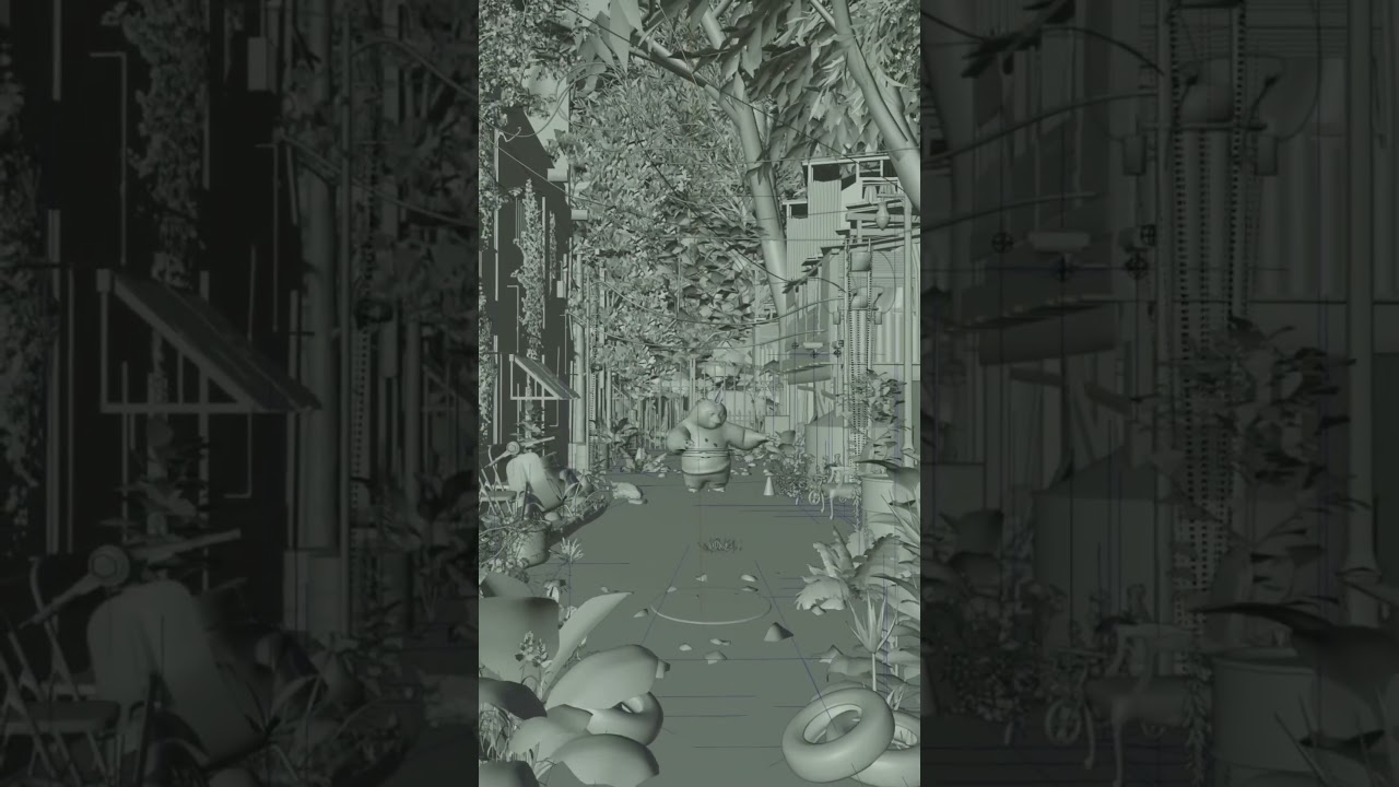 kung fu panda blender dance animation. Blender 3d, 3d animation, environment design