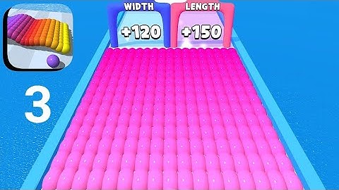 Canvas Run - All Level Gameplay (Level 16 - 20)