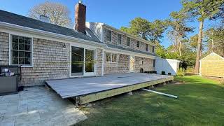 Deck Rebuild Project Before & After - Advanced Building Services Natick MA
