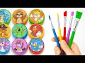 Match Game for Kids😱🌈 Let's Learn to Draw Cute Animal Friends🦄✨