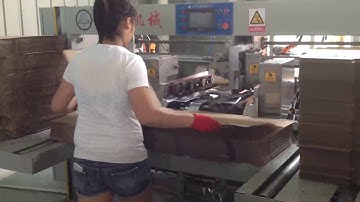 two head stitcher,servo control semi auto stitcher  1800