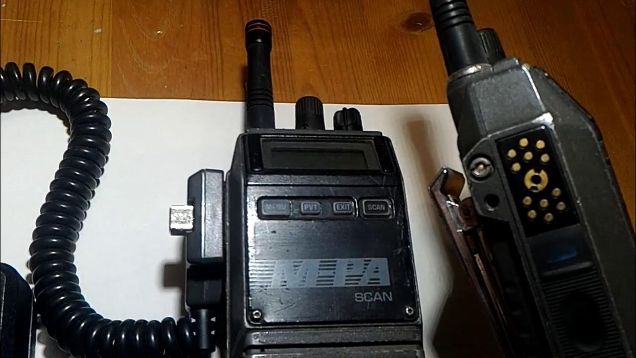 Digital encryption with old police radios Part 3 (keyloading) YouTube