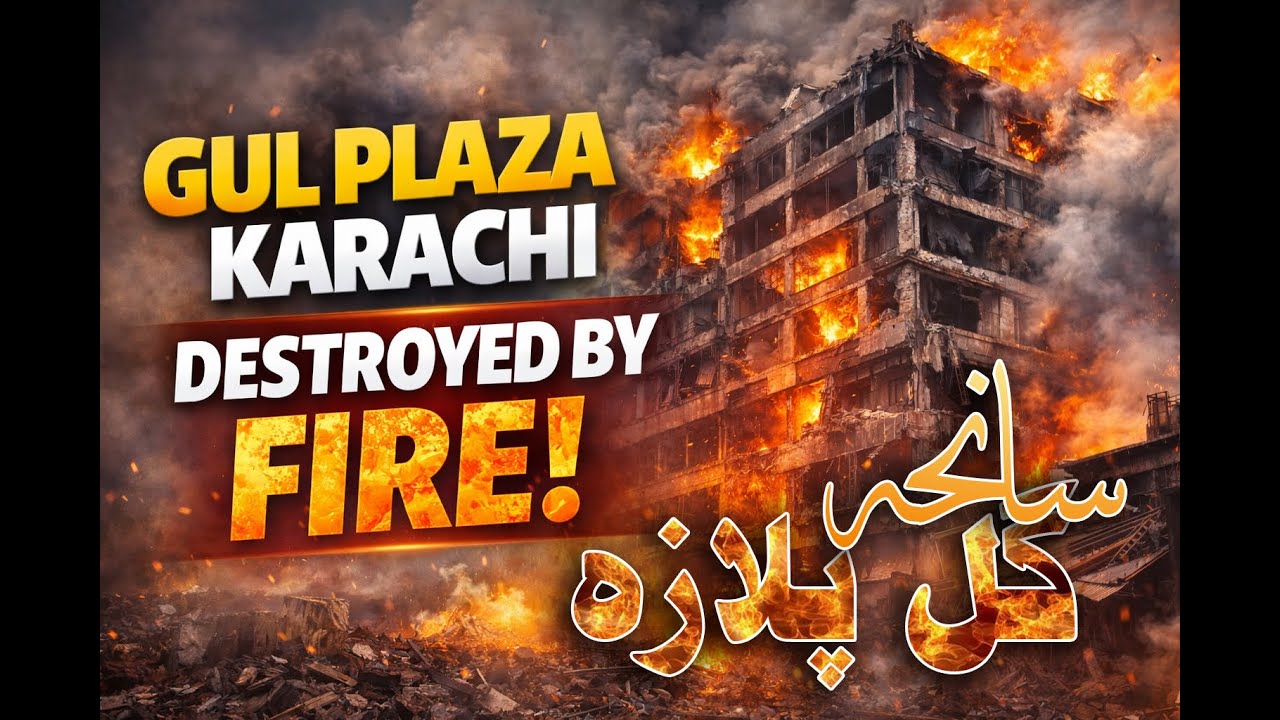 Gul Plaza Fire Incident | Gul Plaza Destroyed by Fire | سانحۂ گل پلازہ |