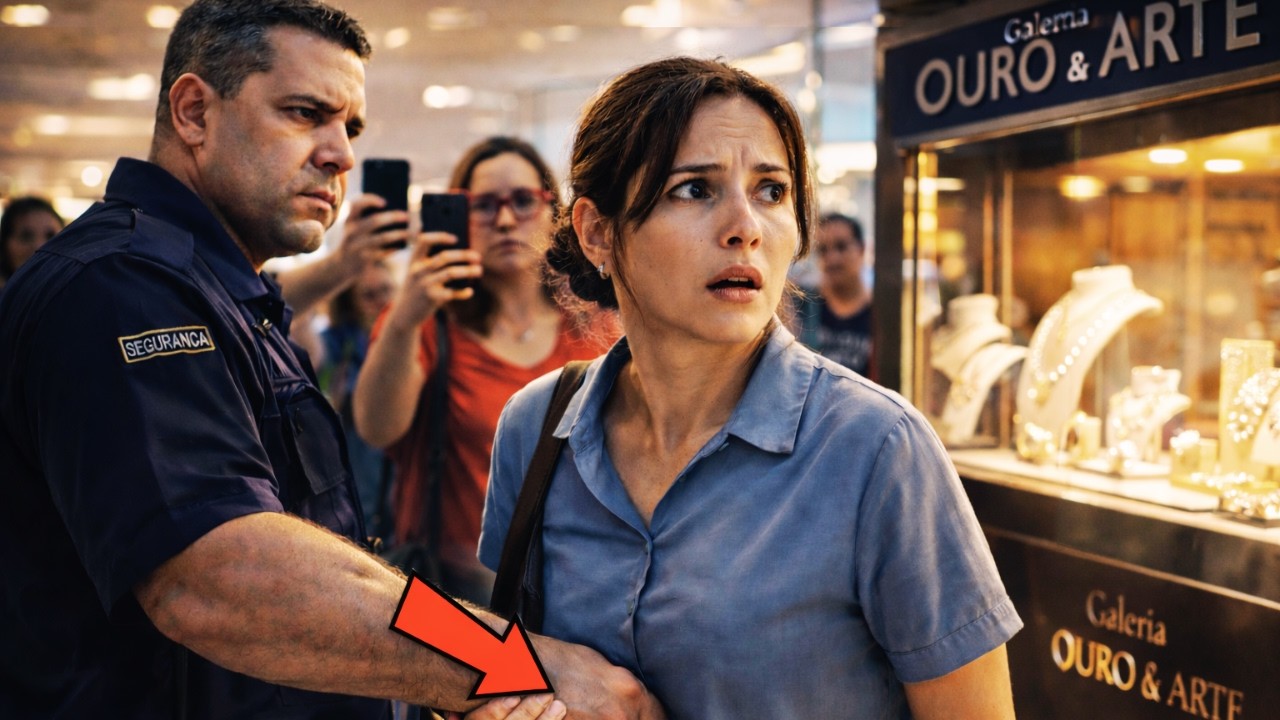 EXPULSARAM A FAXINEIRA DO SHOPPING COMO LADRÃ… ATÉ AS CÂMERAS REVELAREM A VERDADE.