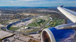 FLYING OVER THE INDIANAPOLIS MOTOR SPEEDWAY (BRICKYARD)! LANDING IN INDIANAPOLIS! W/ ATC AUDIO