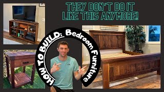 Building $5000 Bedroom Furniture in 5 Minutes