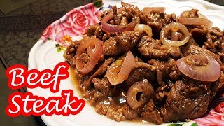 BEEF STEAK | BISTEK | BISTEK TAGALOG!!!