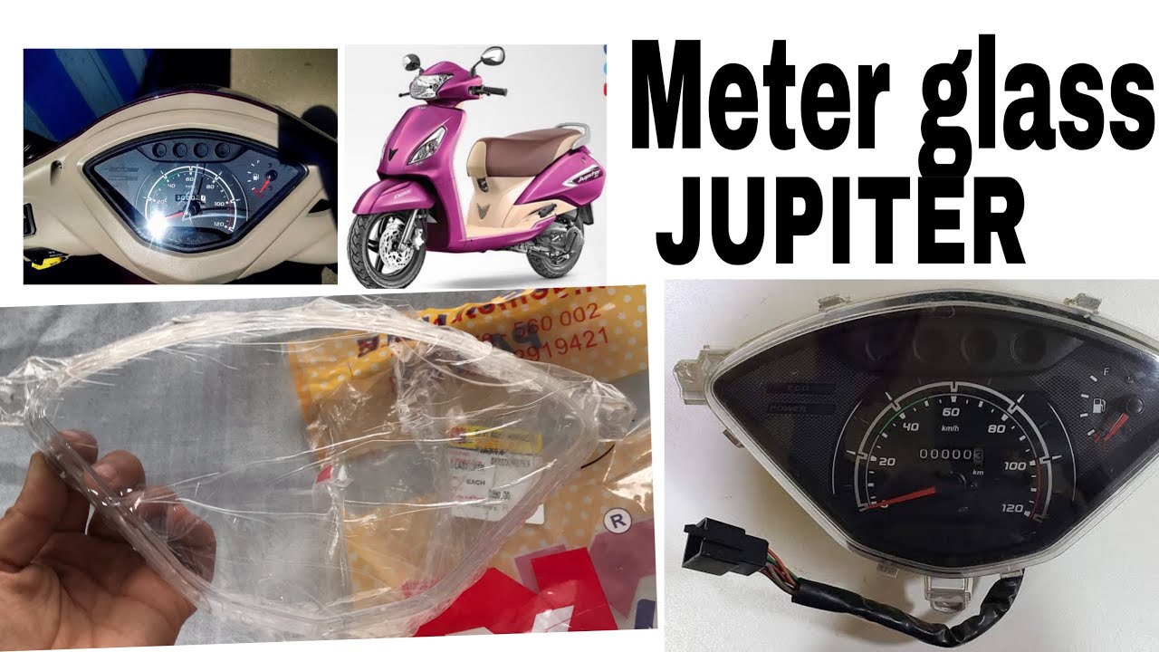 Meter glass tvs JUPITER METER LENCE JUPITER tvsjupiter YouTube