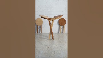 folding dining table and chair  #furnituredesign #furniture