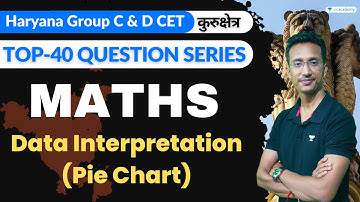 Data Interpretation | Pie Chart | Top-40 Question Series | Haryana CET Math Class | Kapil Kant Sir