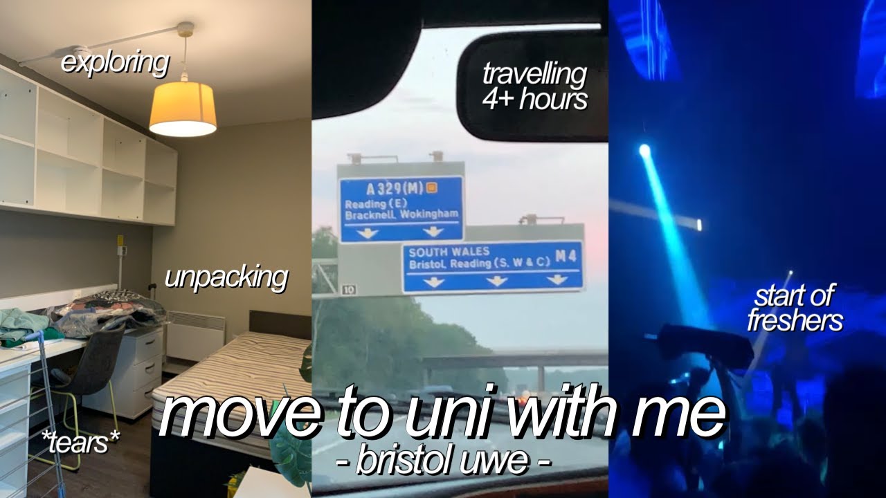 Move to uni with me!! Bristol UWE #movingtouni #movingvlog