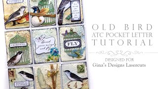 Old Bird ATC Pocket Letter Tutorial