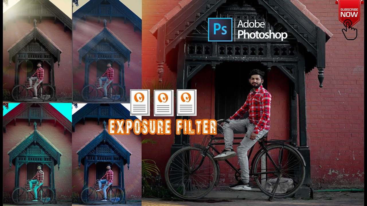 professional outdoor portraits editing & exposure x5 filters Create ...