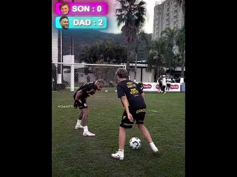 Neymar Tackle Even If It's His Son 💀💀