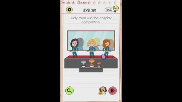 Brain test 4 level 381 walkthrough solution