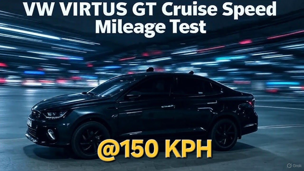 VW Virtus GT 1.5 TSI  : Real Mileage Test at 60, 80, 100, 120, 150 KPH