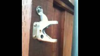 Fence Door Latch Ideas