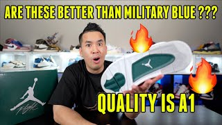ARE THESE  BETTER THAN MILITARY BLUE 4 ??? QUALITY ARE A1 EARLY LOOK SNEAKER UNBOXING