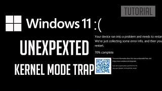 UNEXPECTED KERNEL MODE TRAP Windows 11/10 Boot Error | How to fix Blue Screen Error Code 0x0000007F