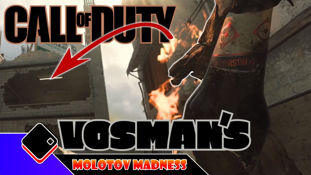 How TO and how NOT to throw a MOLOTOV CALL of DUTY YouTube