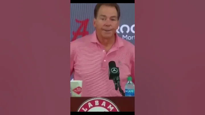 Nick Saban with an update on Louisville transfer T...