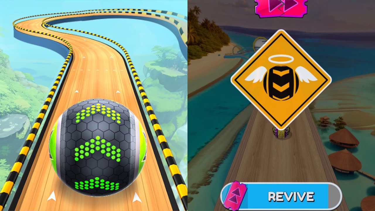 Going Balls Speedrun, Funny Fails, Challenge, Portal Run, Hard Level Android, iOS Gameplay 81