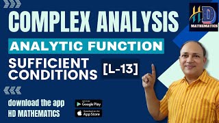Proof of Sufficient Condition for Analytic Functions: Cauchy-Riemann Equations | Complex Analysis...
