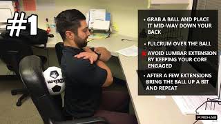 2 Seated Mobility Drills for your Thoracic Spine