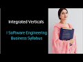 Vertical | Syllabus | Software Engineering | Scodeen Global |