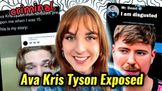 AVA KRIS TYSON BEING MANIPULATIVE: CHATS REVEAL THAT MR BEAST KNEW THE TRUTH