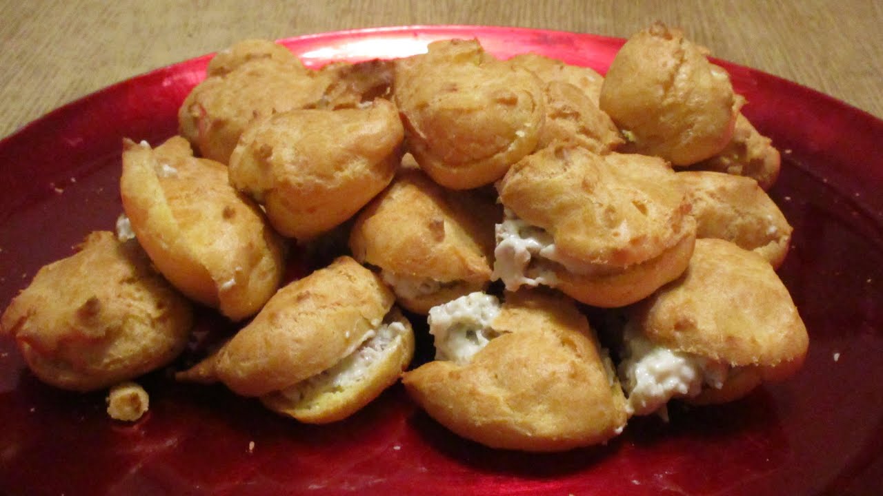 Bignè salati al formaggio