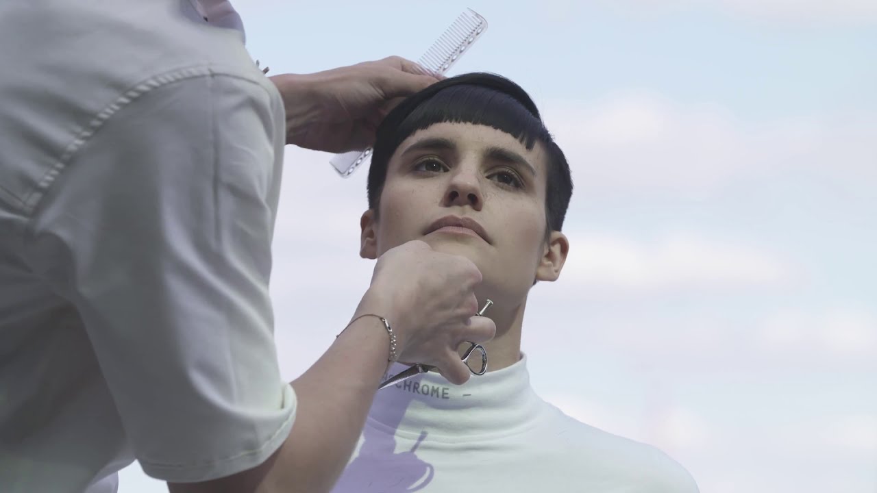 ANDROGYNY - Step by step haircut by Kristof Pacura / HairTribe.tv