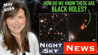 JWST spots most distant MERGER of two supermassive black holes | Night Sky News May 2024